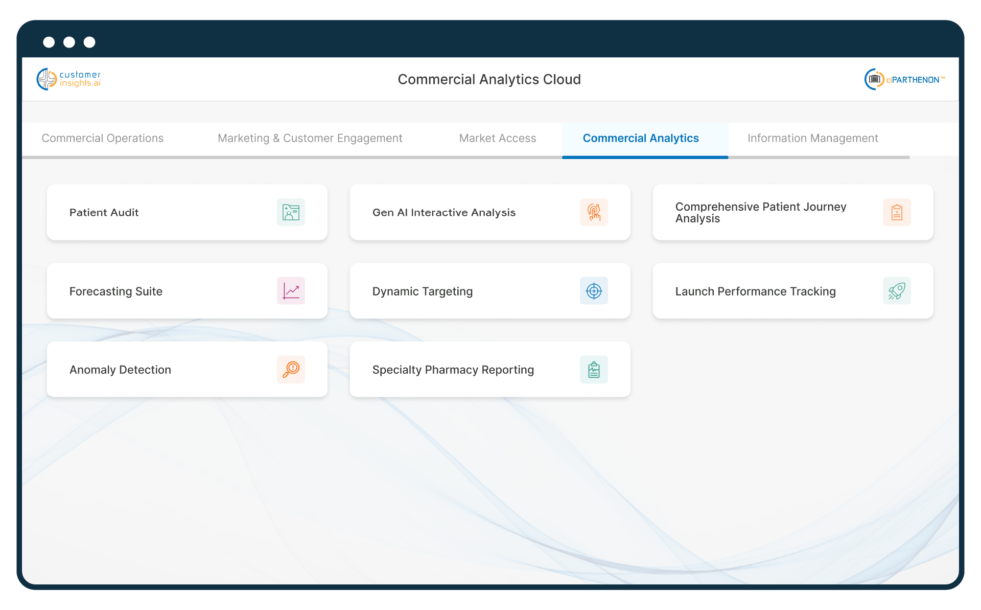 Customer Insights Commercial Analytics Platform - Best Vintage Illustrations in Retina